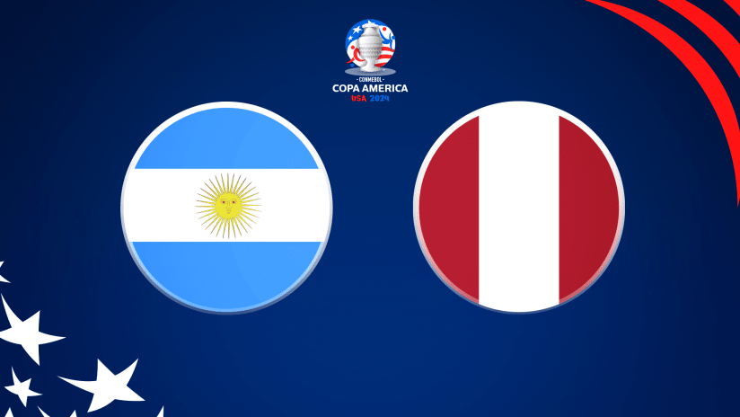 Argentina vs. Peru in Copa America 2024